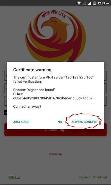 NICE VPN LITE screenshot 3