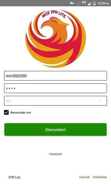 NICE VPN LITE screenshot 1