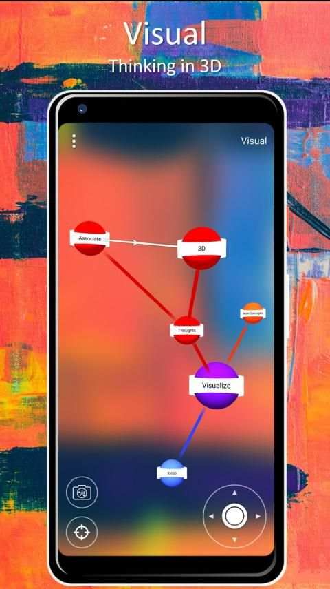 Mind Mapping 3D - Easy 3D Mind Maps screenshot 1