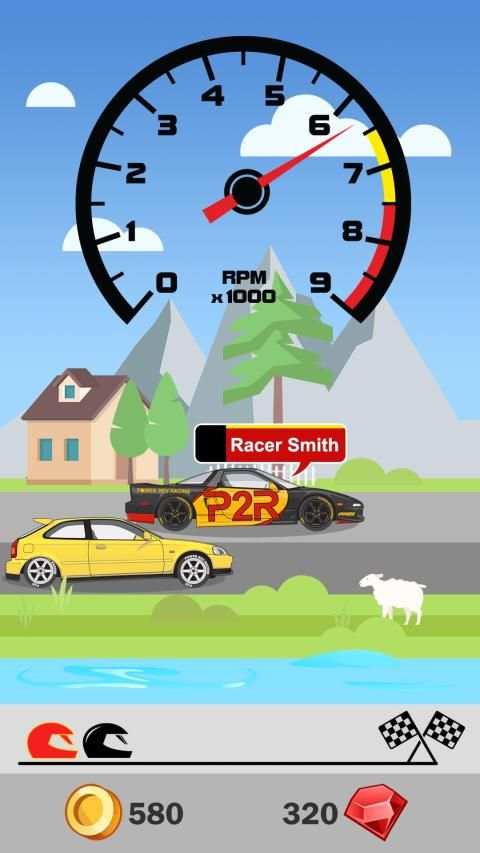 P2R Power Rev Racing स्क्रीनशॉट 1