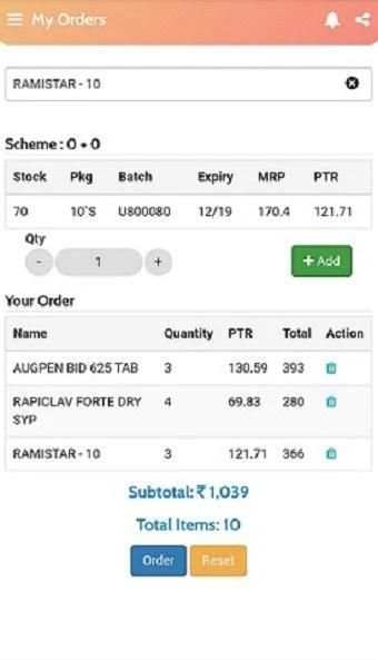 D.R Distributors - Salesman screenshot 3