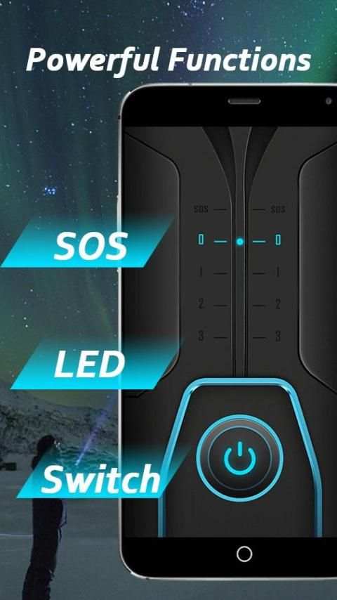Brightest Flashlight Free screenshot 4