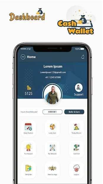 Cash Wallet screenshot 1