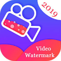 Photo &amp; Text Watermark on Videos : Watermark Maker आइकन