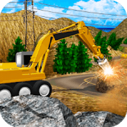 ikon Heavy Excavator Stone Driller Simulator