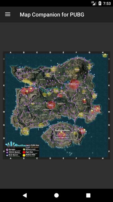 Map Companion for PUBG स्क्रीनशॉट 2