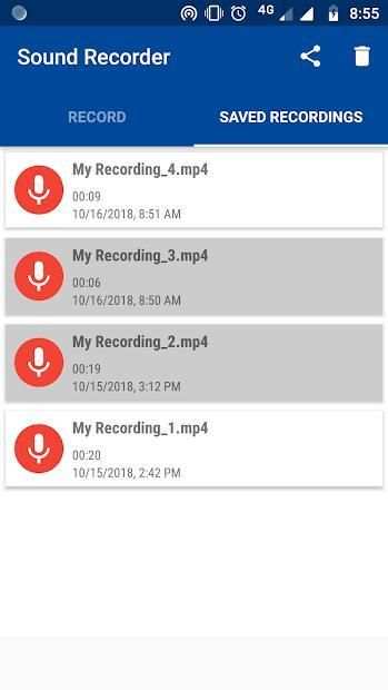 Voice Recorder screenshot 2