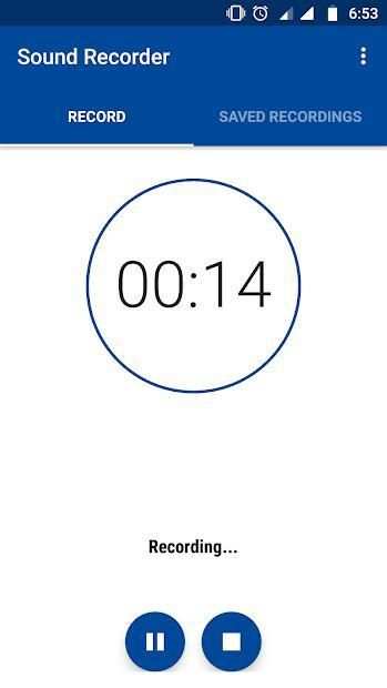 Voice Recorder स्क्रीनशॉट 7