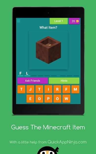 Guess The Minecraft Item screenshot 8