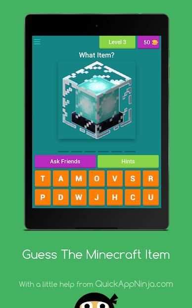 Guess The Minecraft Item screenshot 5
