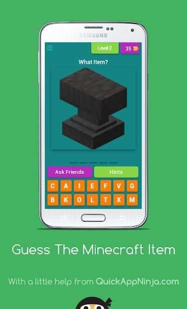 Guess The Minecraft Item screenshot 10