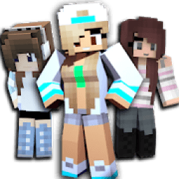 Cute Skins for Girls Craft icon