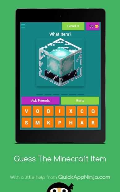 Guess The Minecraft Item screenshot 1