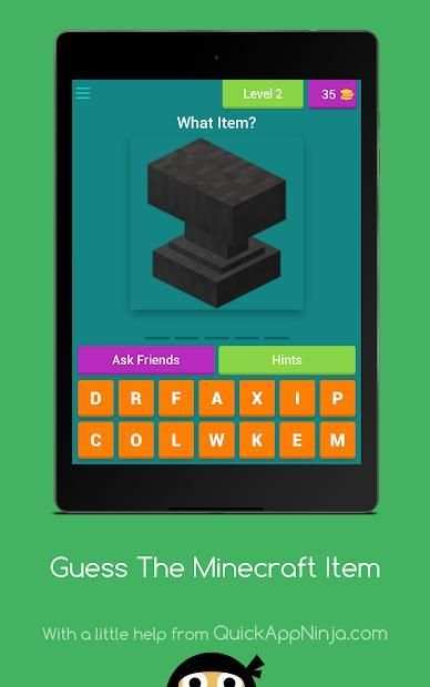 Guess The Minecraft Item screenshot 6