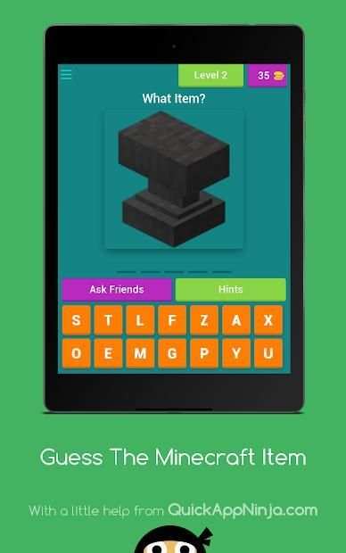 Guess The Minecraft Item screenshot 2