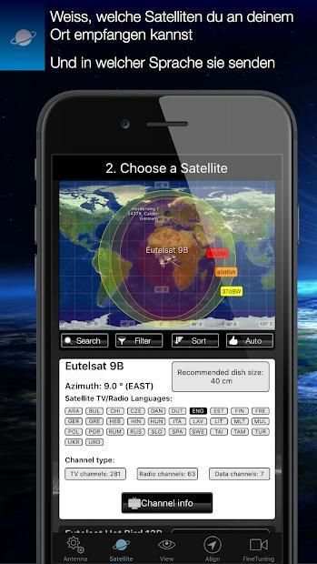 Satfinder Free screenshot 1