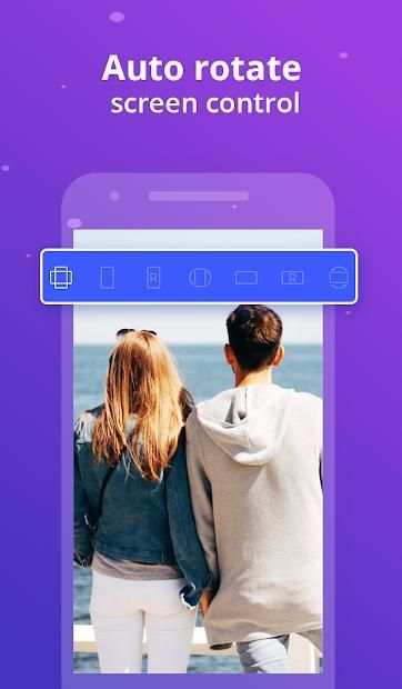 Screen rotation control- Lock screen rotation स्क्रीनशॉट 3