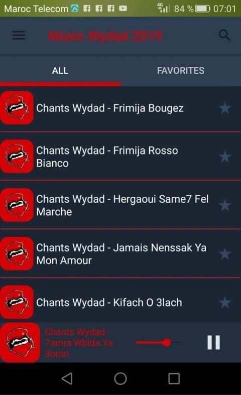 Music Wydad 2019 screenshot 2