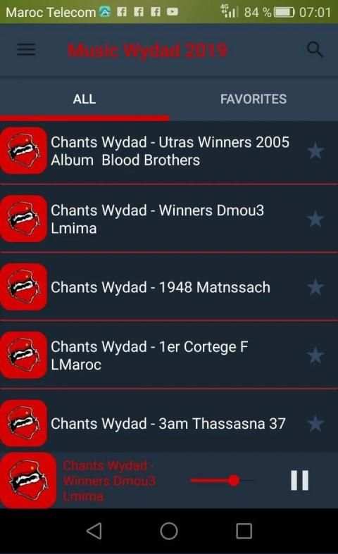 Music Wydad 2019 screenshot 4