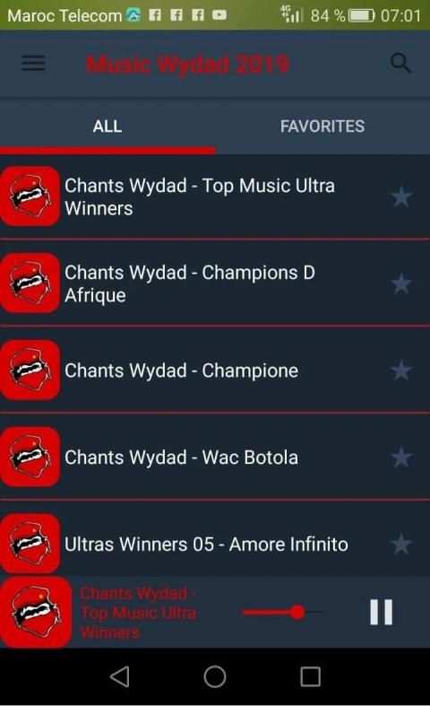 Music Wydad 2019 screenshot 8
