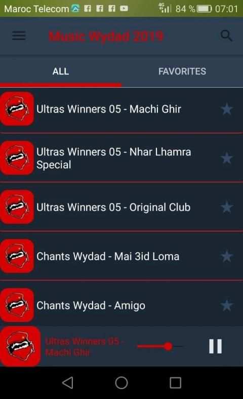 Music Wydad 2019 screenshot 7