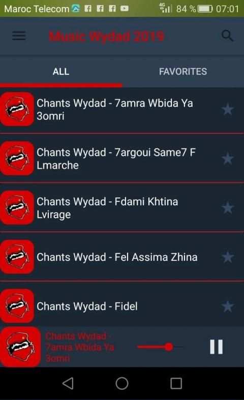 Music Wydad 2019 screenshot 3