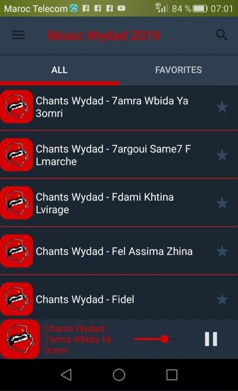 Music Wydad 2019 screenshot 3