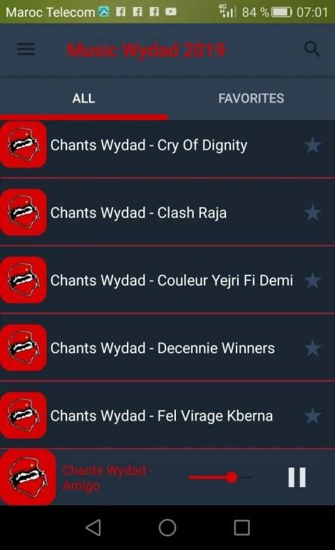 Music Wydad 2019 स्क्रीनशॉट 6