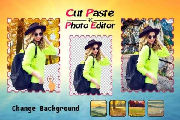 Cut Paste Photo Editor : Auto Cut Out स्क्रीनशॉट 2