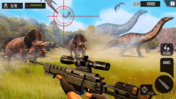 Dinosaur Hunters FPS Shooting Game screenshot 6