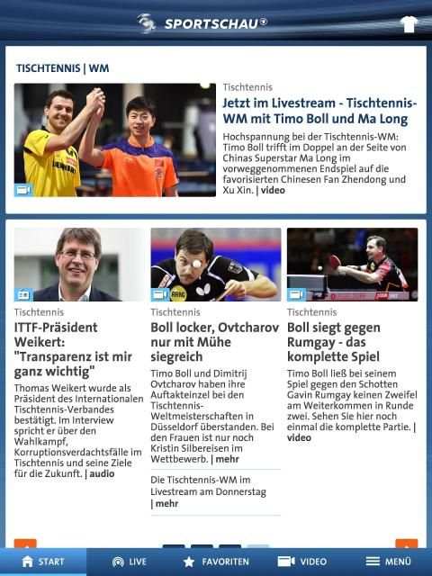 SPORTSCHAU screenshot 5