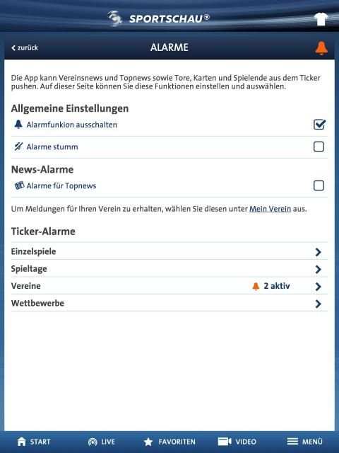 SPORTSCHAU screenshot 1