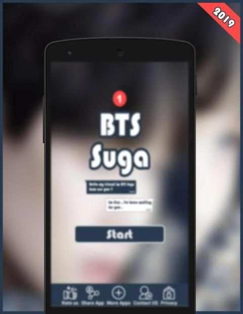 Chat Messenger With BTS Suga screenshot 4
