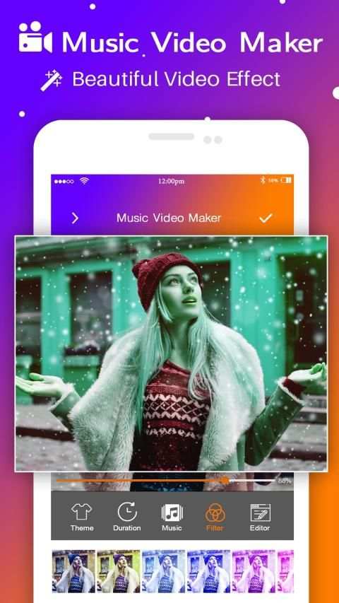 Photo Video Music Maker 2019 स्क्रीनशॉट 3