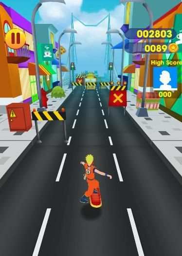 Subway Ninja Guuko Saiiyan screenshot 2