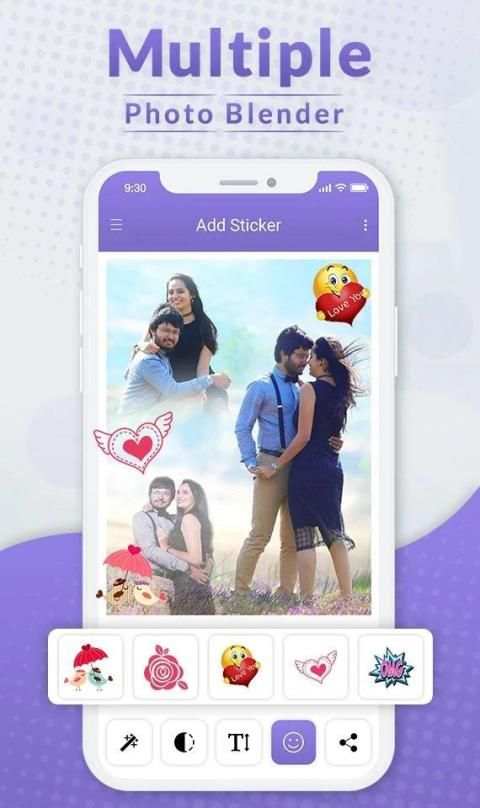 Multiple Photo Blender - Photo Blender Camera 2 تصوير الشاشة