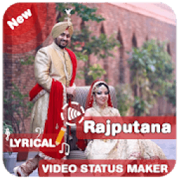 ikon Rajputana Photo Lyrical Video Status Maker