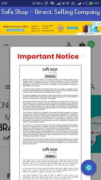 Safe Shop - Direct Selling Company screenshot 4