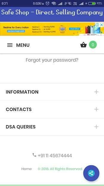 Safe Shop - Direct Selling Company screenshot 1