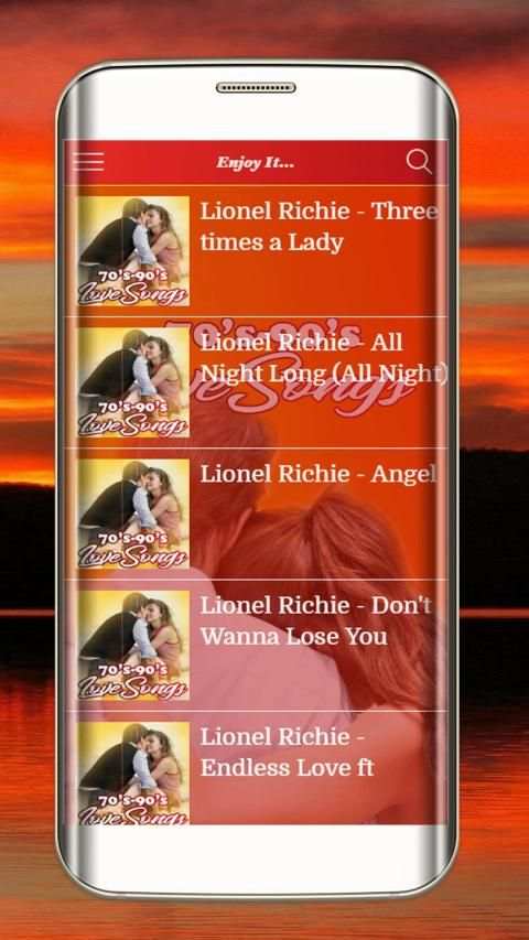 Love Songs 70s-90s screenshot 2