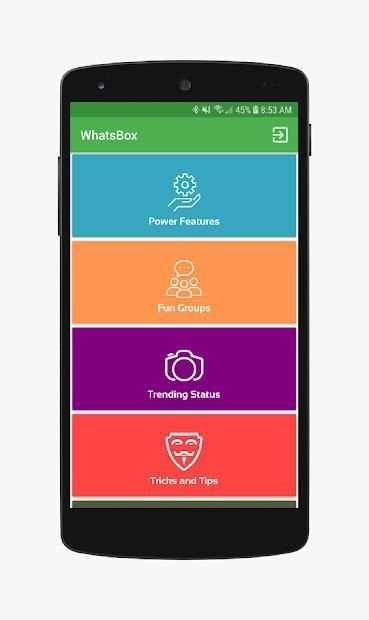 WhatsBox - Spice Up Your WhatsApp Messenger screenshot 7