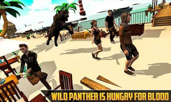 Angry Black Wild Panther Simulator 2019 स्क्रीनशॉट 9