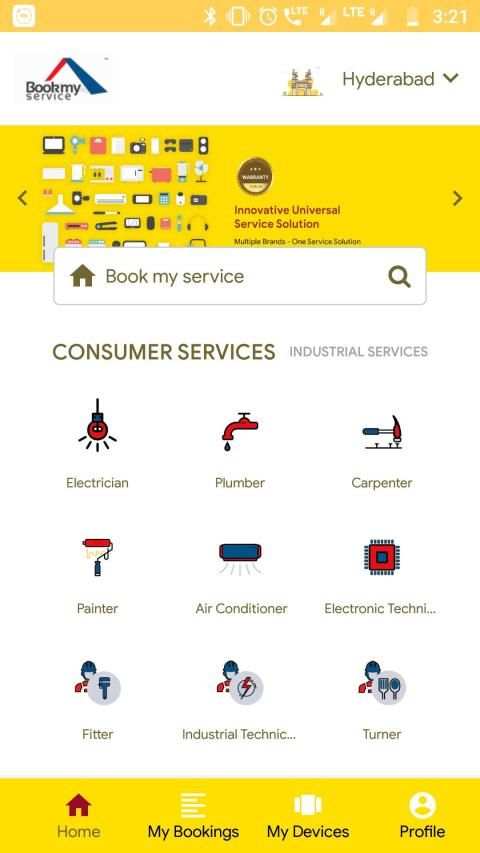 Bookmyservice स्क्रीनशॉट 4