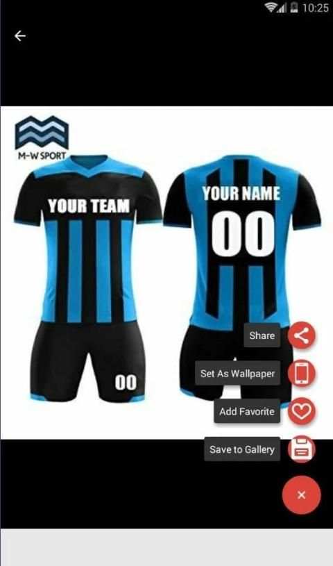 Latest Soccer Jersey Design screenshot 1