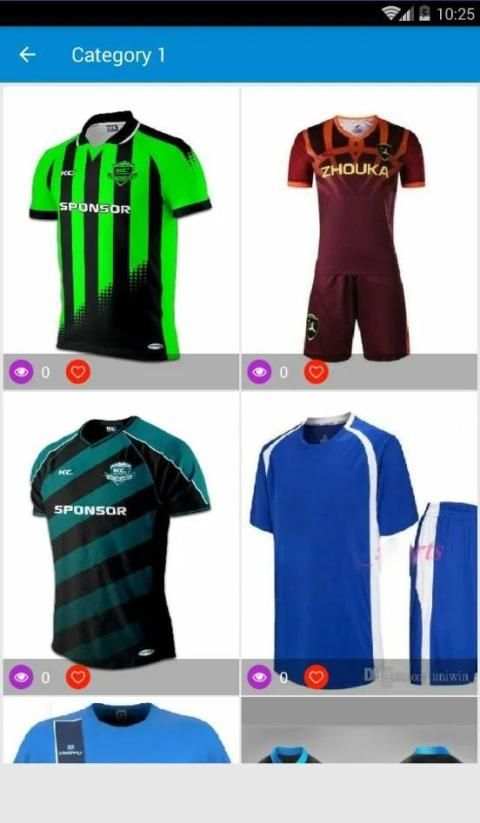 Latest Soccer Jersey Design screenshot 3