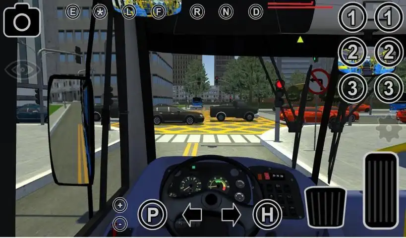 Articulated Bus Driving in Heavy Traffic  Proton Bus Simulator Urbano  Android Gameplay 