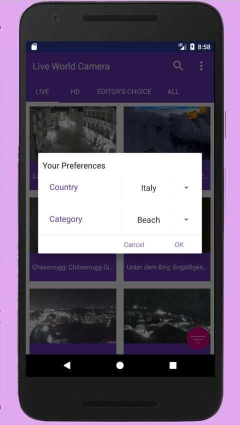 Live World IP Cameras & public webcams screenshot 1