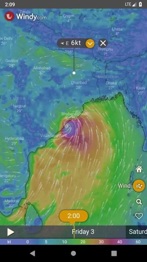 ঘূর্ণিঝড় ফনি লাইভ আপডেট screenshot 4