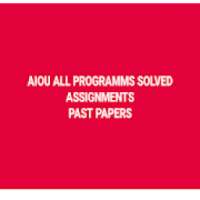 AIOU ALL PROGRAMMS SOLVED ASSIGNMENTS PAST PAPERS on 9Apps