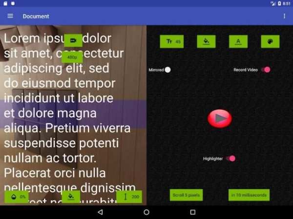 Speechix - Teleprompter Camera screenshot 2